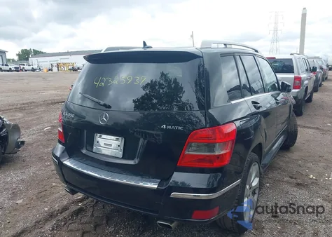 2010 Mercedes-Benz Glk 350 4Matic z USA, uszkodzony, nr VIN WDCGG8HB4AF424479